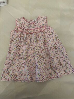 Kissy Kissy Pink Multi Floral Sleeveless Baby Dress
